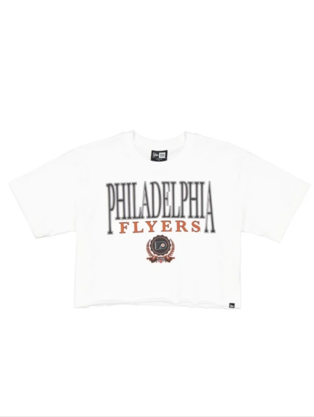 NWT Philadelphia FlyersThrowback Prep Women's Cropped T-Shirt